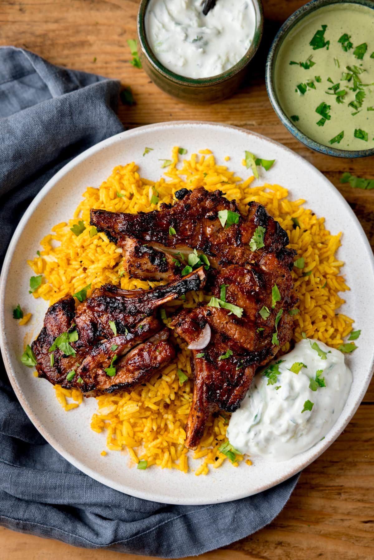 SPICED LAMB & RICE